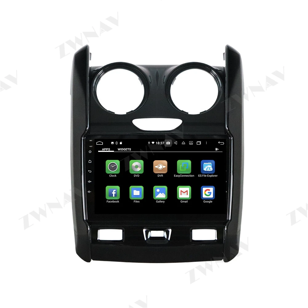 DSP Carplay Android 10 0 экран Автомобильный мультимедийный DVD-плеер для Renault Duster 2015-2019