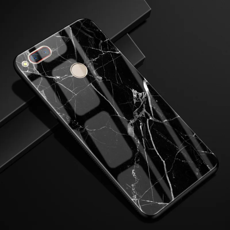 37 For ZTE Z17 mini Case 5.2'' Glass Hard Back Cases For ZTE NUBIA Z17 mini Case Tempered Glass Cover Z17mini Z 17 NX569H NX569j - Цвет: 37