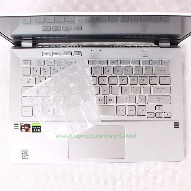 Ультра прозрачная клавиатура из ТПУ чехол для Asus ROG Zephyrus G14 GA401 GA401ii GA401iv GA401iu
