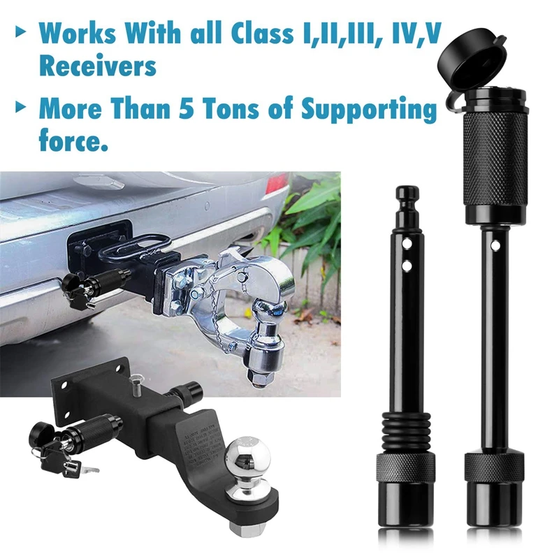 Сверхмощный Замок для сцепки прицепа 1/2 дюйма и 5/8 |