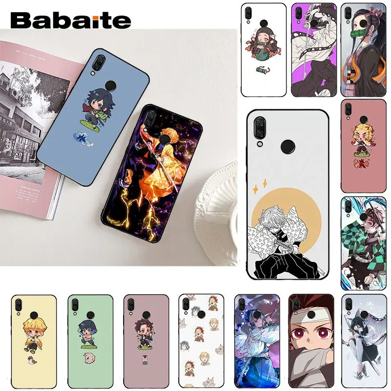 

Babaite Japan Kamado Nezuko Kimetsu No Yaiba Demon Phone Case for Xiaomi Redmi8 4X 6A 9 7A 5 5Plus Note8T 5 7 5A 7 8 Pro