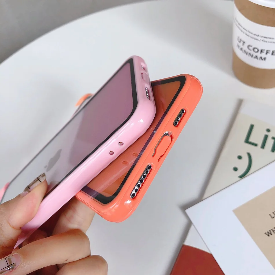 Чехол для iPhone 11 Pro Max, чехол для iPhone XR XS Max, милый 3D чехол с рогом дьявола для iPhone 7, 6s, 8 Plus, зеркальный карамельный чехол для телефона