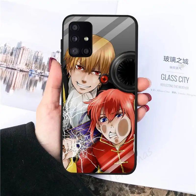 

GINTAMA amine Phone Case For Samsung galaxy S 7 8 9 10 20 edge A 6 10 20 30 50 51 70 note 10 plus