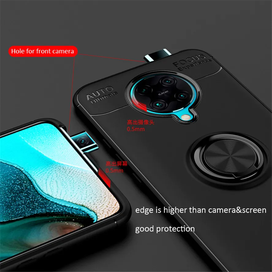 3 в 1 чехлы на телефон+камера стекло pocophone f2 pro redmi k30 Покофон Ф2 про редми к30 защитное
