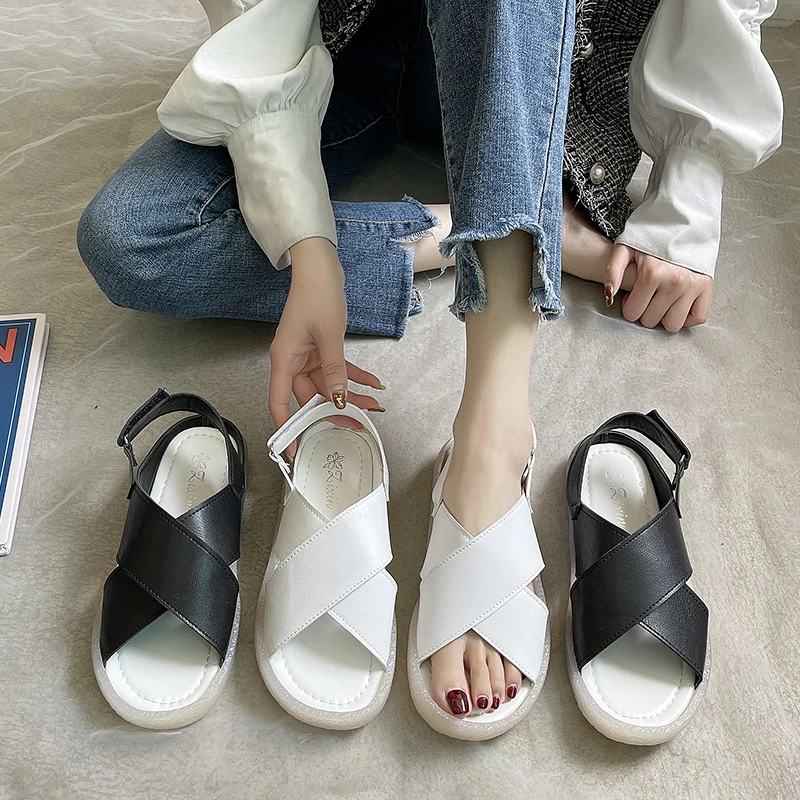 

Shoes Fretwork Heels Woman's Slippers Slides Low Fashion 2021 Flat Luxury Basic Scandals Rome TPR PU Spring Slippers Casual Fret