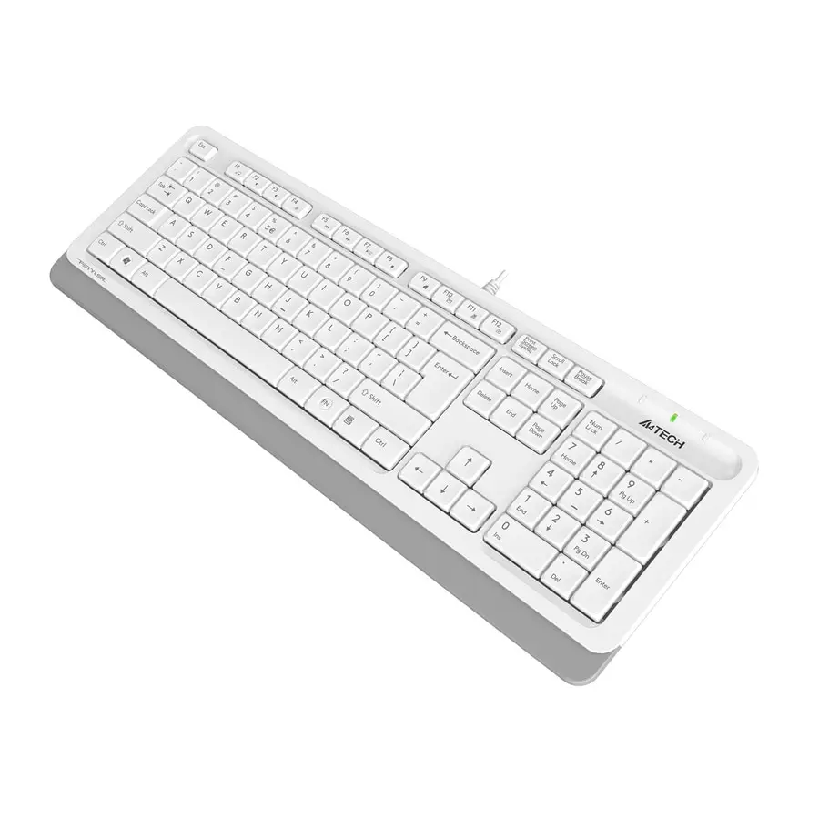 Клавиатура A4 Fstyler FK10 белая Аксессуары для клавиатуры Мыши Периферийные устройства Компьютеры для офиса Игровые компьютеры Компьютеры на.