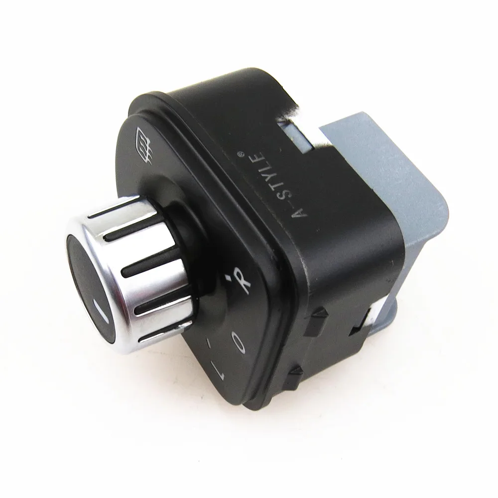 READXT 5 шт. Новый хромированный переключатель управления ручкой зеркала для VW Passat B6