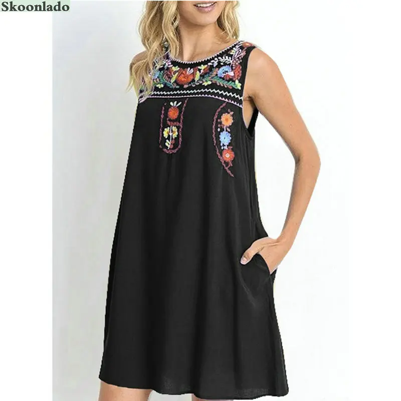 Высококачественное женское льняное хлопковое платье без рукавов стильное