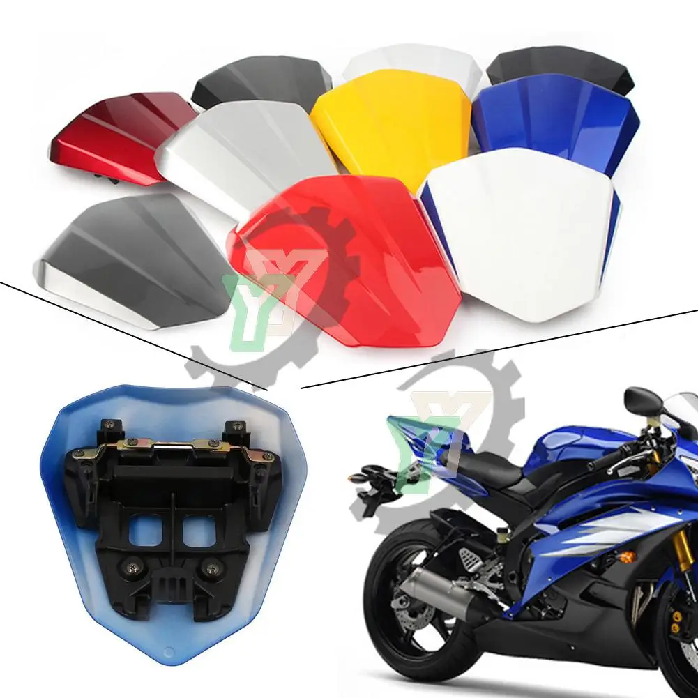 

For Yamaha YZF R6 2006-2007 YZFR6 06 07 Motorcycle Rear Seat Cover Cowl Fairing Passenger Pillion Tail Back Cover ABS