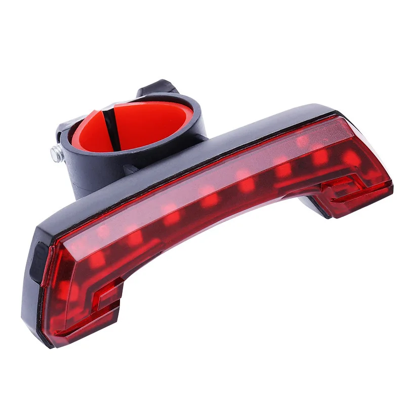 

Bike Tail Light Ultra Bright USB Rechargeable 5 Mode Volcano Bicycle Taillights Red High Intensity Led Cycling Safety Flashligh