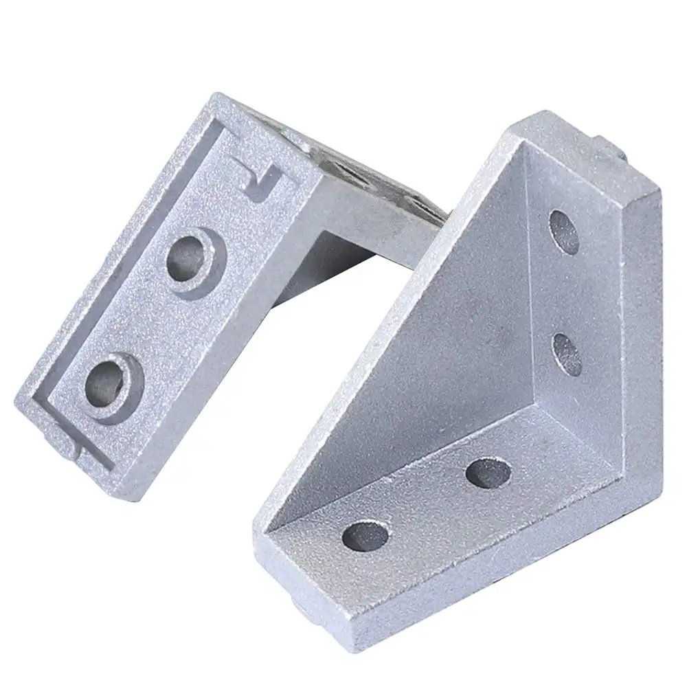 

10 20 pcs Corner Fitting Angle 20x40 Corner Brackets Accessories L Fasten connector for 2020 Aluminum Extrusion profile