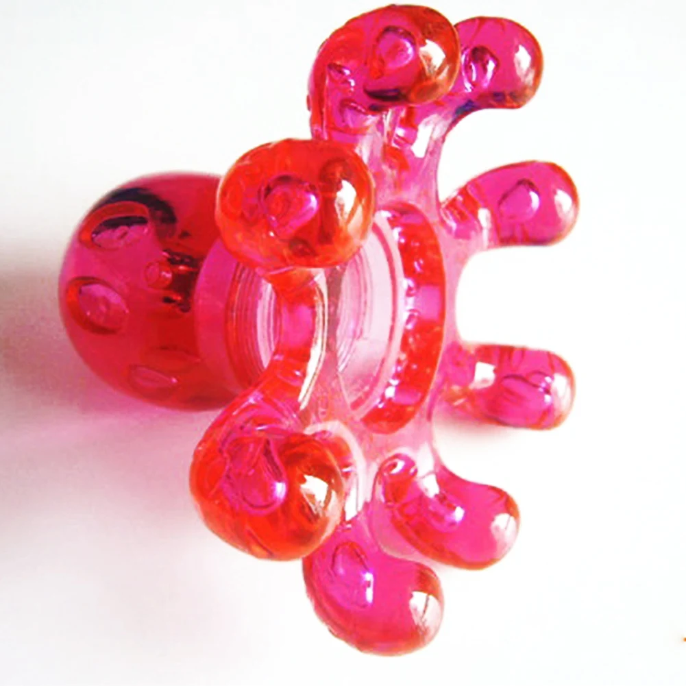 

Muscle Pain Random Color Lightweight Neck Abdomen ABS Handheld Cute Portable Small Octopus Shape Massager