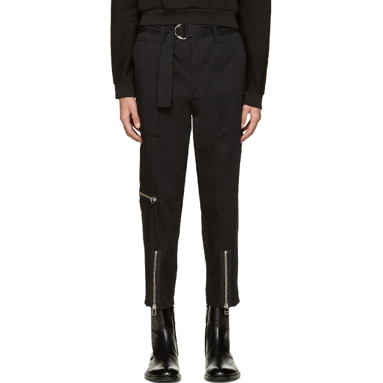 Новая мужская одежда GD стильные модные повседневные брюки на молнии размера плюс