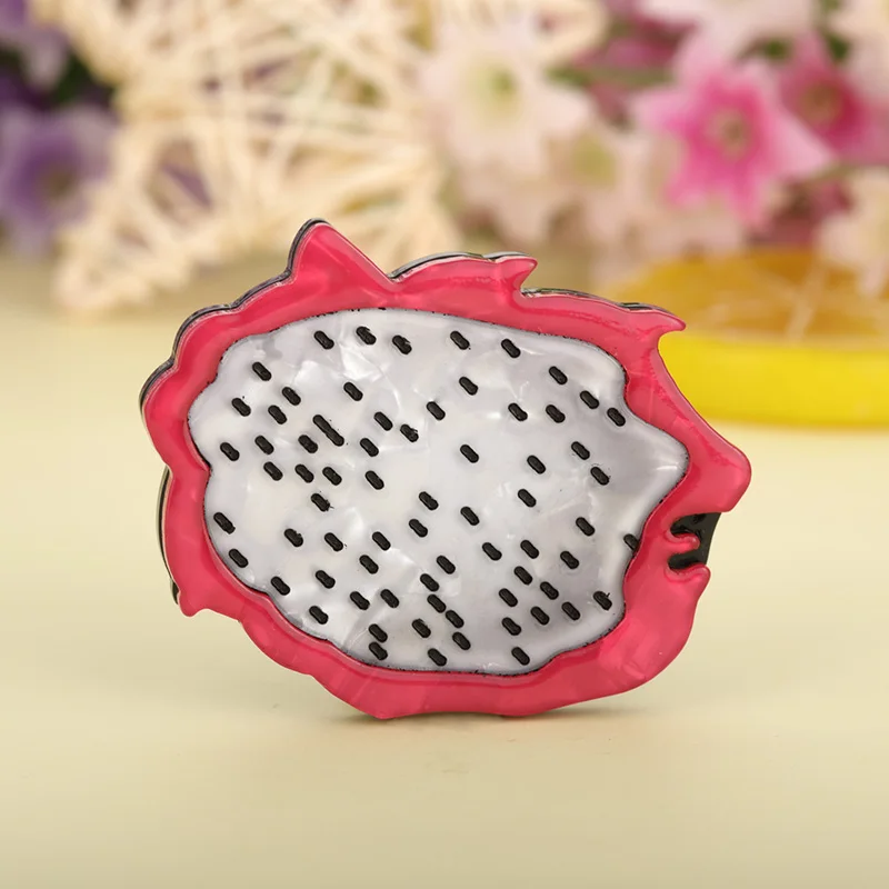 Blucome Vivid Pitaya Dragon броши в форме фруктов булавка женская детская одежда аксессуары