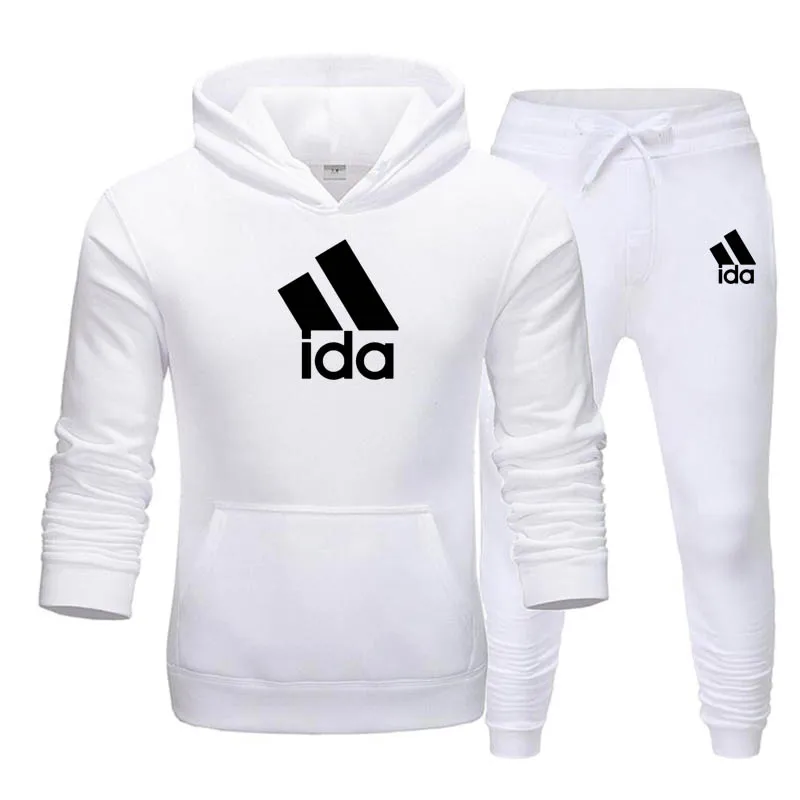 Мужской и Женский брендовый костюм 2020 модная спортивная одежда спортивный для