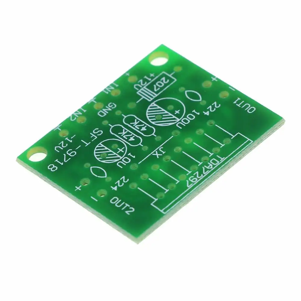 Плата усилителя TDA7297 15 Вт запасные части постоянный ток 12 В класс 2 0 Двойное аудио