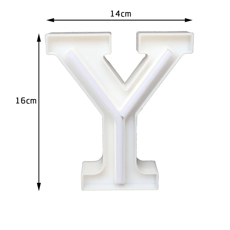 

Ins English letter neon DIY LED decoration night light