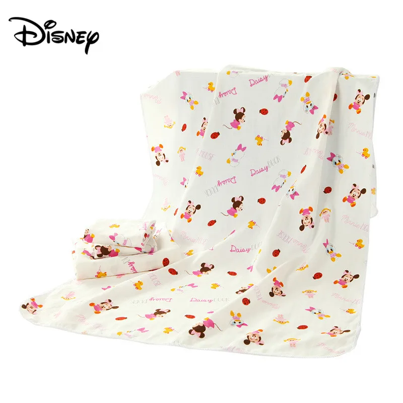 Диснейл 100*50 см мини банное полотенце Микки детское хлопковое мягкое домашнее