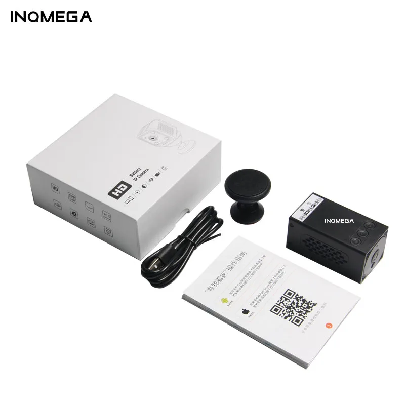 IP-камера видеонаблюдения INQMEGA Wi-Fi с аккумулятором | Безопасность и защита