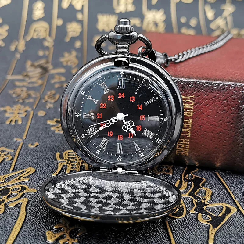 Винтажные кварцевые наручные часы в стиле стимпанк с римскими цифрами, карманные часы для мальчиков с надписью «To MY son», подарок, Прямая поставка