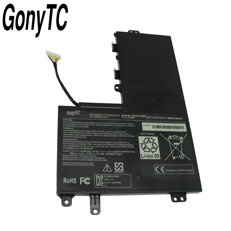 GONYTC 11 4 в 50wh PA5157U 1BRS P000577250 Аккумулятор для ноутбука Toshiba Satellite U940 M40 M50T E55 E45T E55T A5320