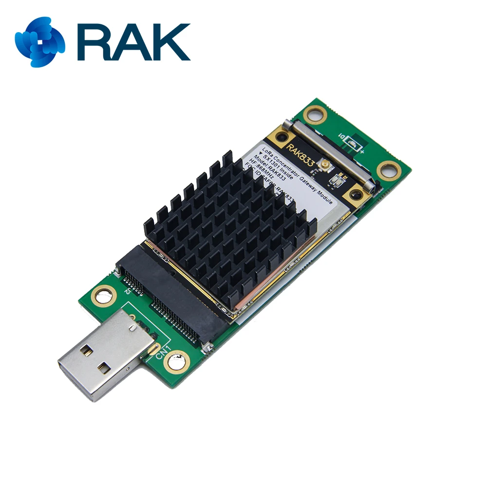 Алюминиевый радиатор LoRa эффективный для термолиза шлюза RAK833 с силиконовым