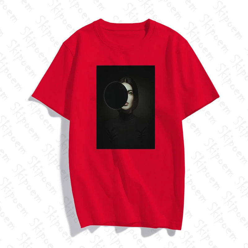 Женская футболка в винтажном стиле с принтом Девушка кто любит искусство розовая