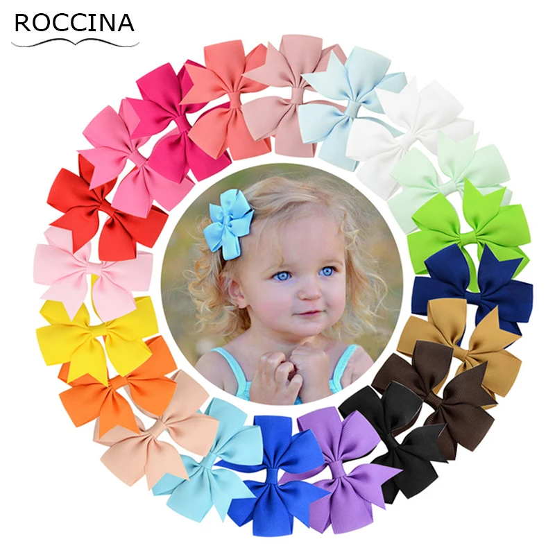 

Заколки для волос с бантом «рыбий хвост», 6 шт.