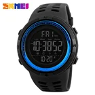 SKMEI бренд мужские спортивные часы многофункциональные часы будильник водонепроницаемые светодиодный цифровые часы 1251 военные Relogio Masculino