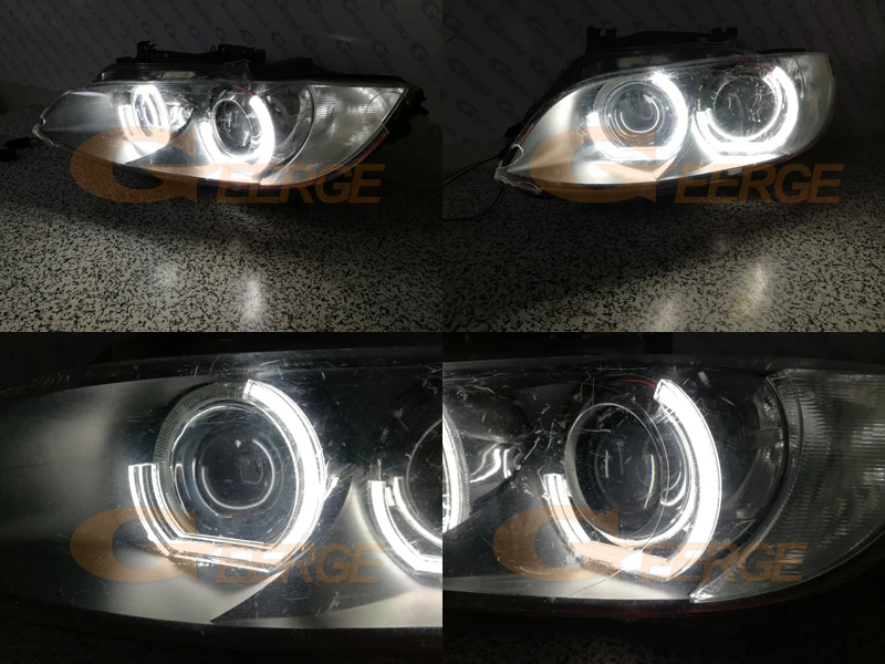 Для BMW 3 серии E90 E91 E92 E93 M3 отличный ультра яркий кристалл DTM M4 Стиль led Ангельские