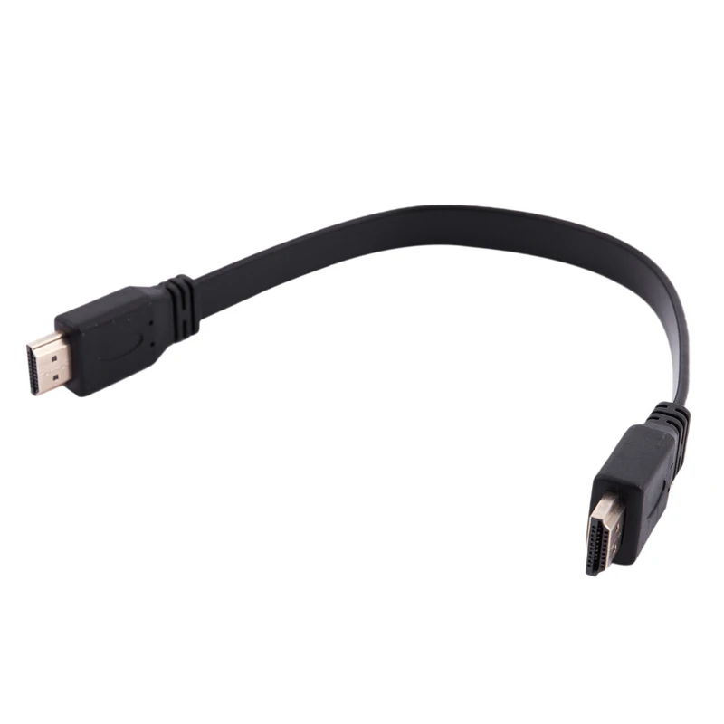 0 3 m 1 4 V Высокоскоростной 1080 a HDMI видео аудио плоский кабель M/M P 3D | Электроника