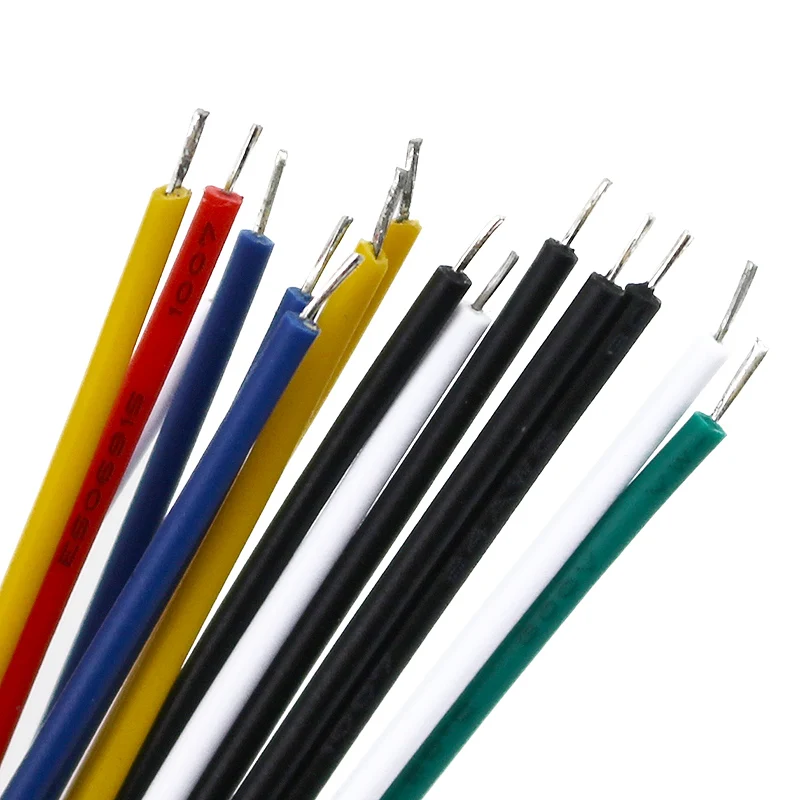 120 шт./лот 24AWG Оловянная макетная плата PCB паяльный кабель 8 см электронный провод