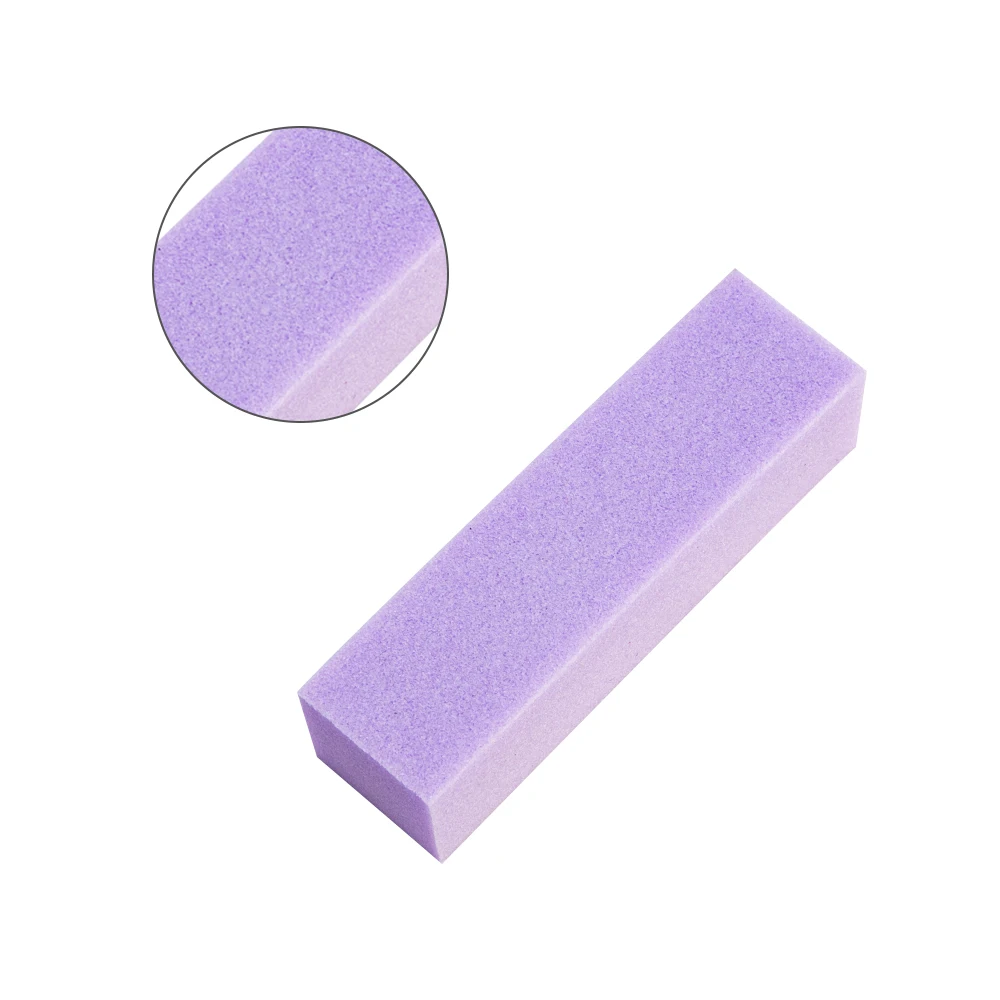 purple 1/5/10 шт розовый Форма ногтей Полировщики для ногтей шлифовальная пилка для ногтей cо шлифовальными буферными резцами, блок для ногтей Маникюр Педикюр шлифовальный буфер полоски для ногтей, для маникюра - Цвет: purple