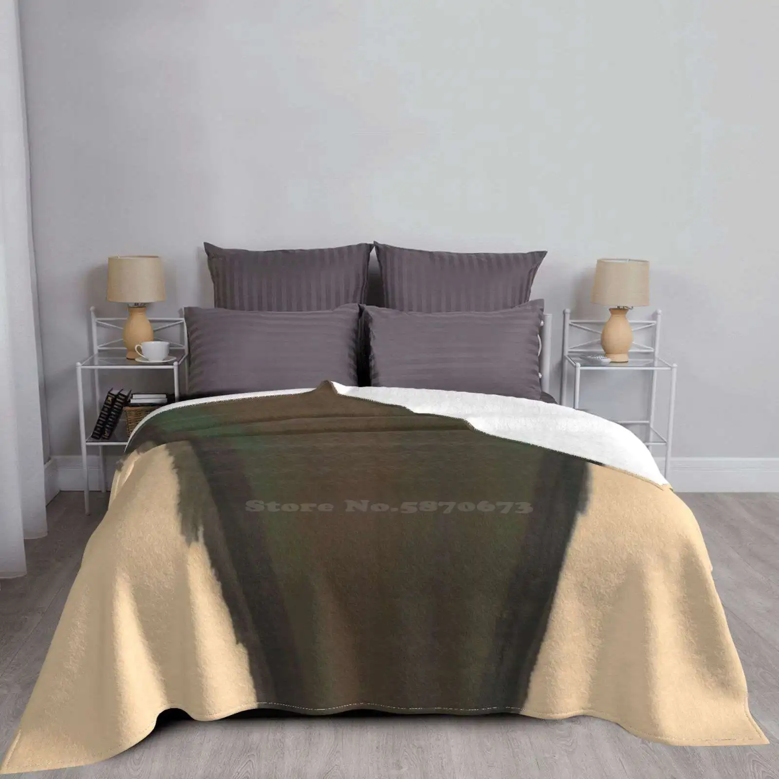 Высококачественное удобное мягкое одеяло для кровати без названия-Моррис Луис