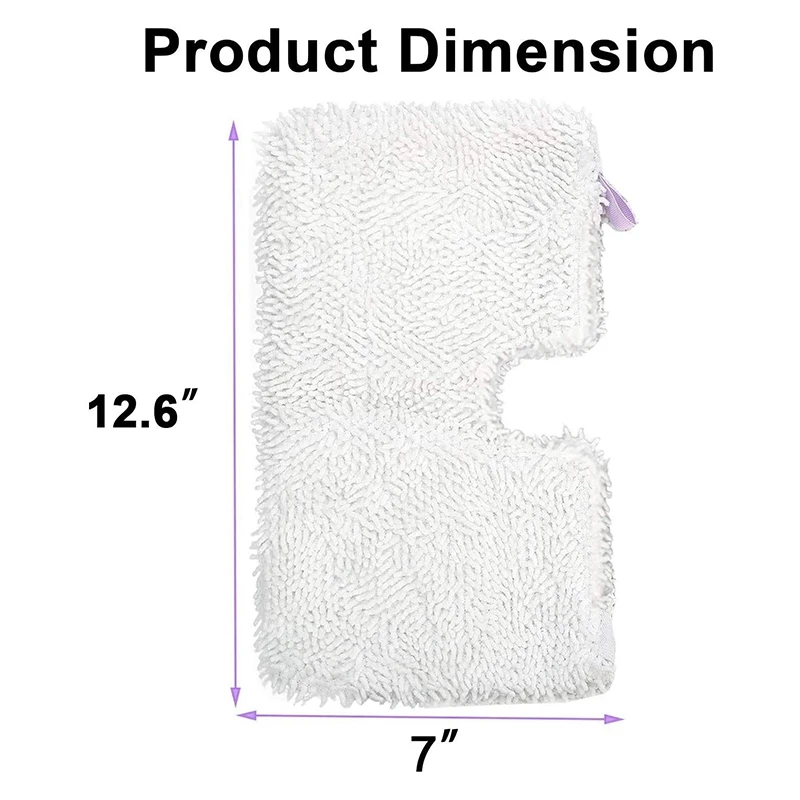 

10PCS Steam Pocket Mops S3500 Cleaning Pads for Shark Steam Pocket Mops S3501 S3601 S3550 S3901 S3801 SE450 S3801CO