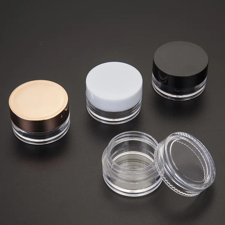 

Многоразовые бутылки для крема, 100 шт., 60 мл, акриловая бутылка для крема, косметическая бутылка для крема для лица