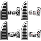 Нержавеющая деталь автомобиля для Ford Focus 2 3 4 MK2 MK3 MK4 Kuga Escape RS ST 2005-2017 Комплект тормозных колодок