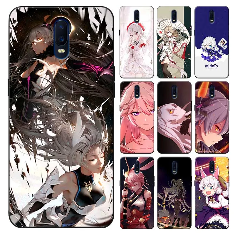 Для oneplus one plus 7 pro 7t 6 6t 5t Мягкий силиконовый чехол для телефона honkai impact 3rd |