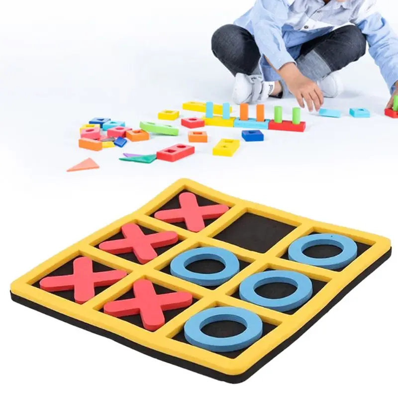 3 шт. Tic Tac Toe познавательные обучающие развивающие игрушки OX шахматы головоломка