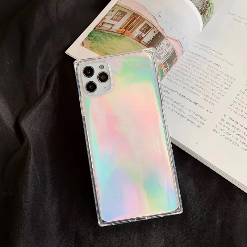 Мягкий силиконовый чехол из ТПУ в стиле ретро с цветочным узором и блестками для