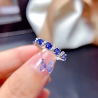 sell at a loss new cute solid 925 sterling silver rings for women vintage sapphire finger ring fashion party wedding jewelry