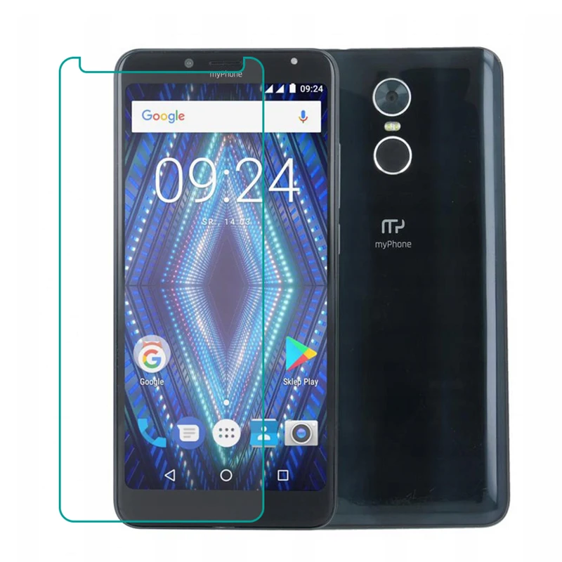 

Закаленное стекло для MYPHONE PRIME 18X9 LTE, Стекло 9H 2.5D, защитная пленка, Взрывозащищенная прозрачная защитная пленка для ЖК-экрана, чехол для телеф...