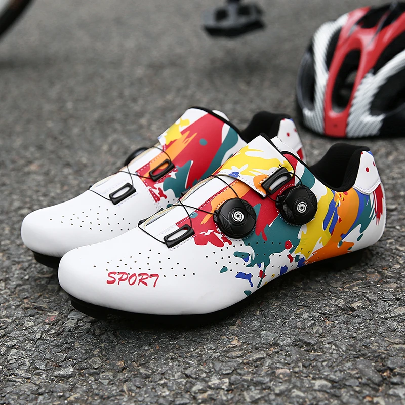 

Ultralight Self-Locking Pro Men's Cycling Shoes Road Bike Triathlon Shoes Bicycle Lock Sneakers Women Sport Zapatillas Ciclismo