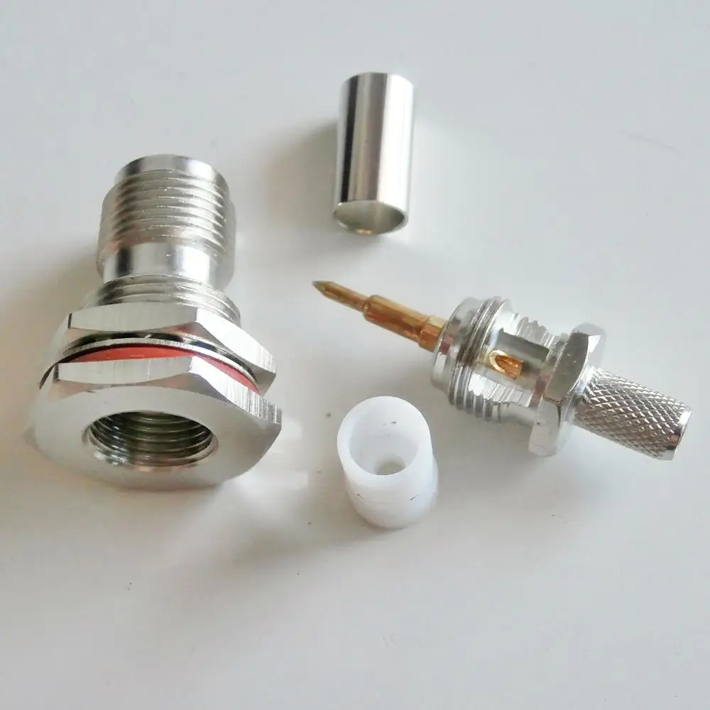 RF коаксиальный разъем RPTNC RP TNC мама с уплотнительным кольцом перегородка панель