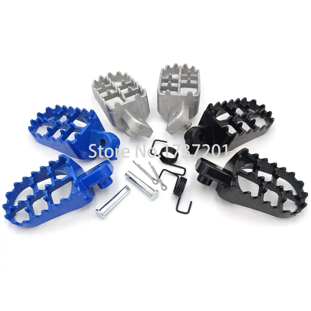 Алюминиевая Подставка для ног подножки YAMA HA PW50 PW80 PW 50 80 TW200 TTR90 TTR90E Pit Dirt Bike