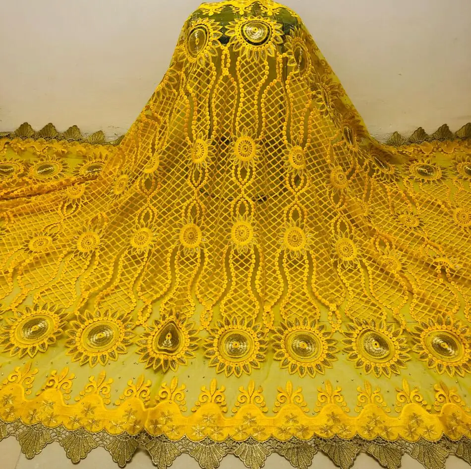 

African Lace Fabric 2020 High Quality Tulle Lace Dress For Women Embroidery Stones Lace Net French Lace Fabric