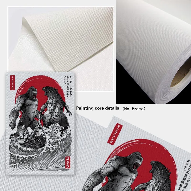 

Japanese Style Movie Cover Canvas Print Picture Painting Wall Art Drawing Posters and Prints for Bedroom Kids Room Movie Lovers