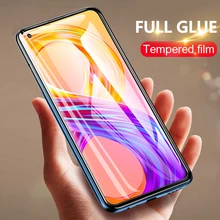 protective glass For realme 8 pro GT master screen protector Full glue tempered film For realme XT X2 pro C21 C25S accessories