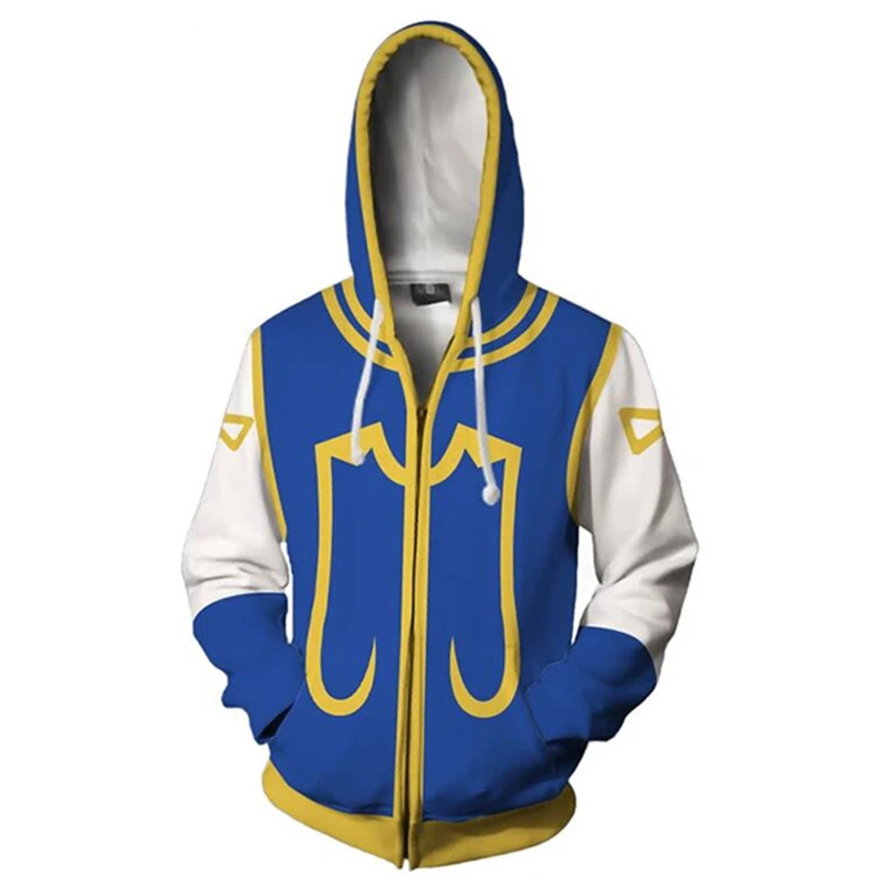 COSGOGO аниме HUNTER x Cosplay GON FREECSS Killua Zoldyck Толстовка для мужчин и женщин мужской