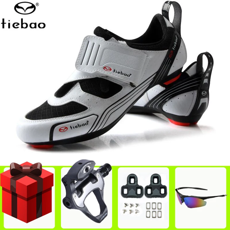 

Tiebao Professional Road Bike Shoes SPD-SL Pedal Breathable Bicycle Racing Self-Locking Outdoor Sport Sneaker Sapatilha Ciclismo